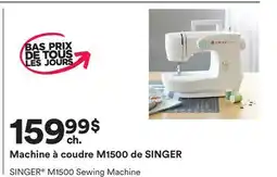 Michaels Machine à coudre M1500 de SINGER offer