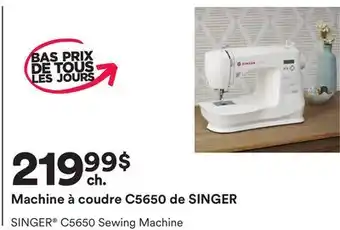 Michaels Machine à coudre C5650 de SINGER offer