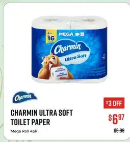 Canex CHARMIN ULTRA SOFT TOILET PAPER offer