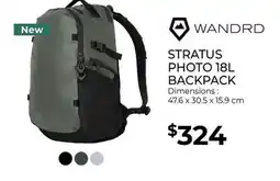 Gosselin Photo STRATUS PHOTO 18L BACKPACK offer