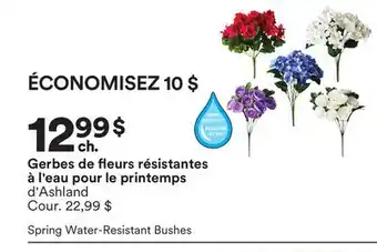 Michaels Gerbes de fleurs résistantes à l'eau pour le printemps d'Ashland offer