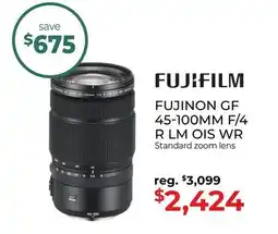 Gosselin Photo FUJINON GF 45-100MM F/4 R LM OIS WR Standard zoom lens offer