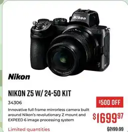 Canex NIKON Z5 W/ 24-50 KIT offer