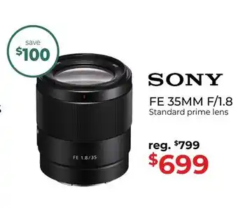 Gosselin Photo FE 35MM F/1.8 Standard prime lens offer