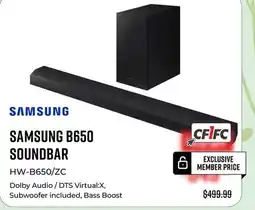 Canex SAMSUNG B650 SOUNDBAR offer