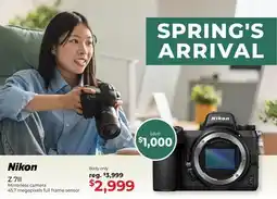 Gosselin Photo Z 7II Mirrorless camera offer