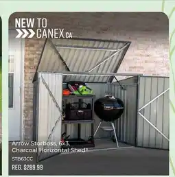 Canex Arrow Storboss, 6x3, Charcoal Horizontal Shed‡ offer