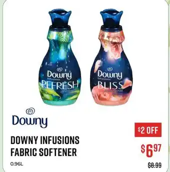 Canex DOWNY INFUSIONS FABRIC SOFTENER offer