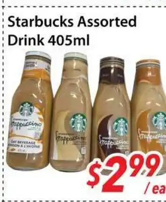 Bestco Food Mart Starbucks Assorted Drink offer