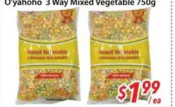 Bestco Food Mart O'yahoho 3 Way Mixed Vegetable offer