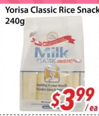 Bestco Food Mart Yorisa Classic Rice Snack offer