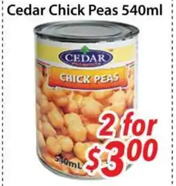 Bestco Food Mart Cedar Chick Peas offer