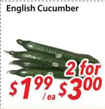 Bestco Food Mart English Cucumber offer