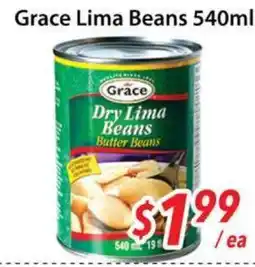 Bestco Food Mart Grace Lima Beans offer