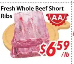 Bestco Food Mart Fresh Whole Beef Short Ribs offer