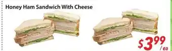 Bestco Food Mart Honey Ham Sandwich With Cheese offer