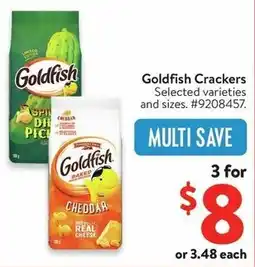 Walmart Goldfish Crackers offer