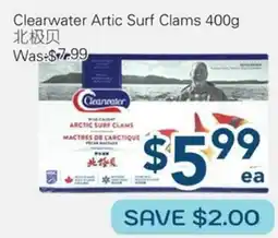 Oceans Fresh Food Market Clearwater Artic Surf Clams offer