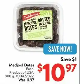 Walmart Medjool Dates offer