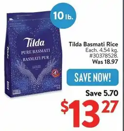 Walmart Tilda Basmati Rice offer