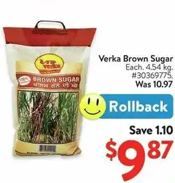 Walmart Verka Brown Sugar offer