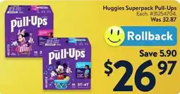 Walmart Huggies Superpack Pull-Ups offer