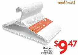 Walmart Hangers offer
