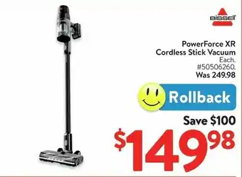 Walmart PowerForce XR Cordless Stick Vacuum offer