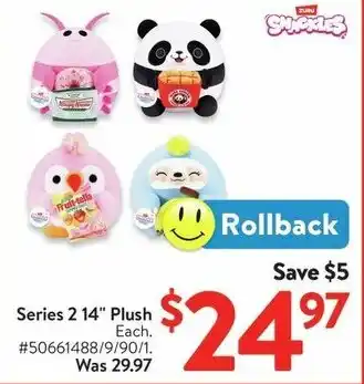 Walmart Series 2 14" Plush offer