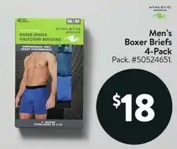 Walmart Men's Boxer Briefs offer