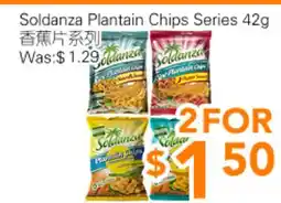 Ample Food Market Soldanza Plantain Chips Series 42g offer