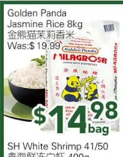 Ample Food Market Golden Panda Jasmine Rice offer