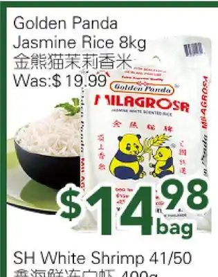 Ample Food Market Golden Panda Jasmine Rice offer