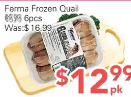 Ample Food Market Ferma Frozen Quail offer