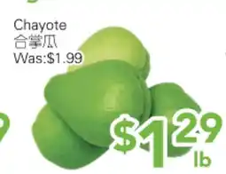 Ample Food Market Chayote offer