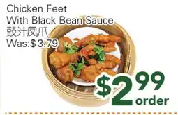 Ample Food Market Chicken Feet With Black Bean Sauce offer