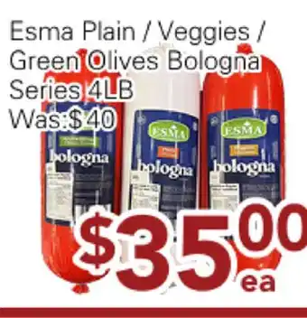 Ample Food Market Esma Plain/Veggies/Green Olives Bologna Series offer