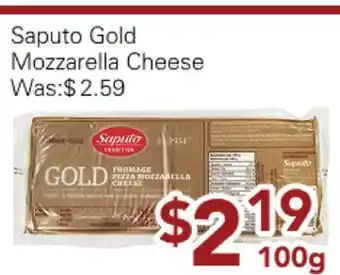 Ample Food Market Saputo Gold Mozzarella Cheese offer