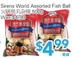 Ample Food Market Sirens World Assorted Fish Ball offer