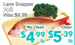 Ample Food Market Lane Snapper offer