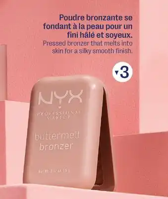 Jean Coutu NYX PROFESSIONAL MAKEUP Pressed bronzer offer