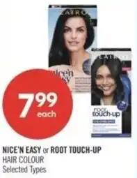 Shoppers Drug Mart Nice'n easy or root touch-up offer