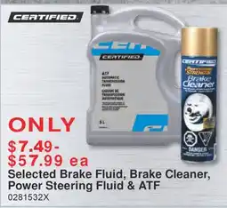 PartSource Selected Brake Fluid, Brake Cleaner, Power Steering Fluid & ATF offer