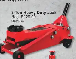 PartSource BIG RED 3-Ton Heavy Duty Jack offer