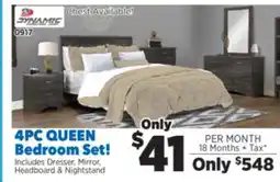 Surplus Furniture Canyon Maple 4-Piece Queen Bedroom Set offer