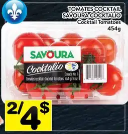 Supermarché PA TOMATES COCKTAIL SAVOURA COCKTALIO | COCKTAIL TOMATOES offer