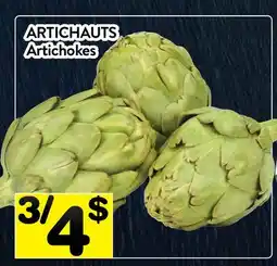 Supermarché PA ARTICHAUTS | ARTICHOKES offer