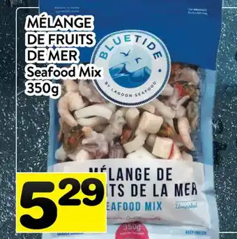 Supermarché PA MÉLANGE DE FRUITS DE MER BLUE TIDE | SEAFOOD MIX offer