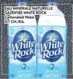 Supermarché PA EAU MINÉRALE NATURELLE GAZÉIFIÉE WHITE ROCK | Carbonated Water offer