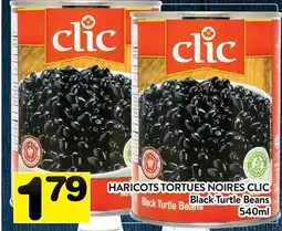 Supermarché PA HARICOTS TORTUES NOIRES CLIC | Black Turtle Beans offer